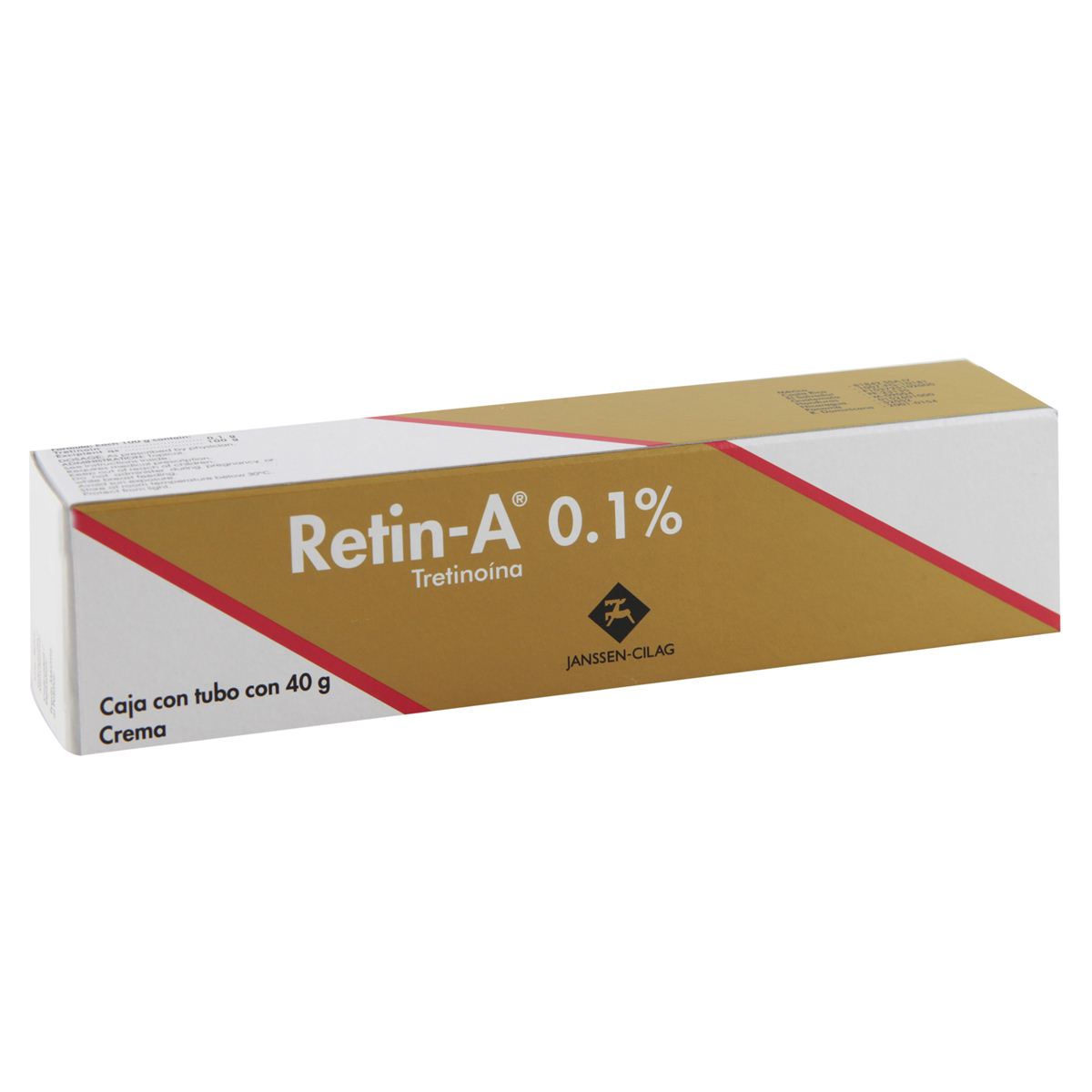 Retin A Cream 0.1% 40gr Tube, Tretinoin