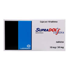 Supradol Cafeina 10mg 50mg 10 tabs, Toradol